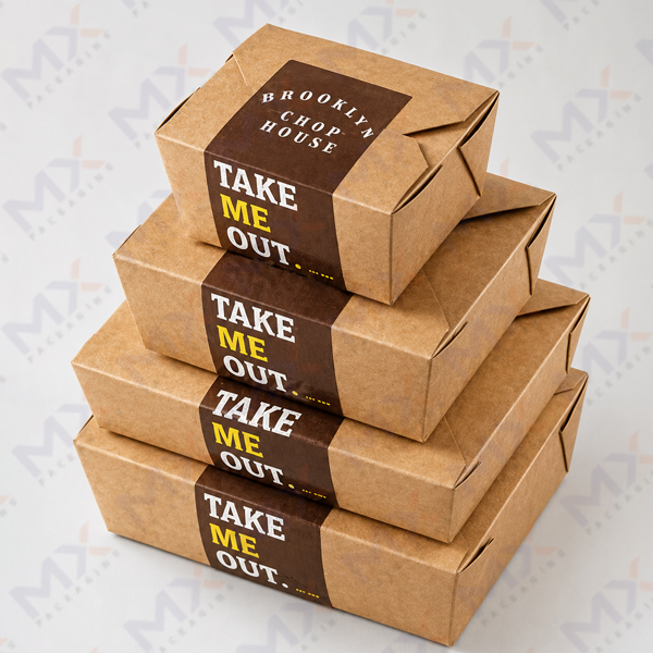 Kraft Take Out Boxes - view 3